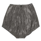 Dolce & Gabbana Gray Silk Stretch Slip Girdle Panty Underwear