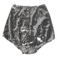 Dolce & Gabbana Silver Nylon Sequined Slip Girdle Panty Underwear