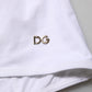 Dolce & Gabbana White Padded Balconette One Piece Swimwear