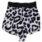 Dolce & Gabbana White Leopard Nylon High Waist Girdle Underwear