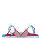 Dolce & Gabbana Blue Nylon Soft Cup Balconnet Bra Underwear