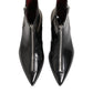 Dolce & Gabbana Black Calfskin Leather Men SHORT Boots Shoes