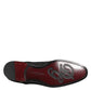Dolce & Gabbana Black Brocade Lace Up Derby Men Dress Shoes