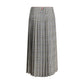 Thom Browne Multicolor Silk Midi Skirt