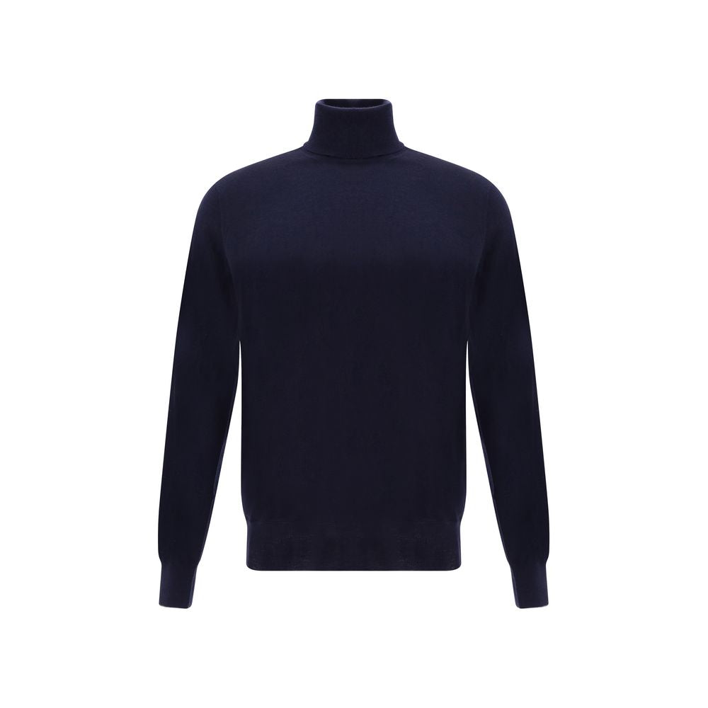 Brunello Cucinelli Blue Cashmere Sweater