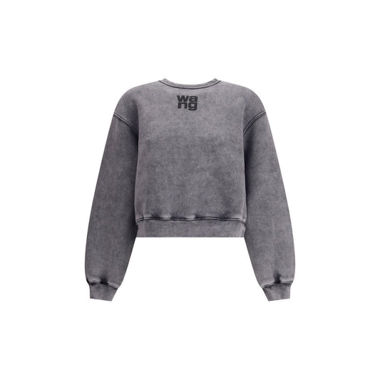 Alexander Wang Gray Cotton Sweatshirt