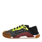 Dolce & Gabbana Multicolor Nylon Low Top NS1 Sneakers Shoes