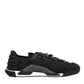 Dolce & Gabbana Black Logo Lace Low Top NS1 Sneaker Shoes