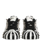 Dolce & Gabbana White Portofino Studded Men Sneakers Shoes