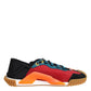 Dolce & Gabbana Multicolor Nylon Low Top NS1 Sneakers Shoes