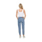 Only White Cotton Tank Top