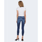 Only White Polyester T-Shirt