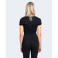 Armani Exchange Black Cotton T-Shirt
