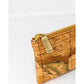 Alviero Martini Prima Classe Beige Leather Clutch Bag