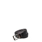Alviero Martini Prima Classe Black Leather Regular Belt
