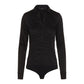 Vero Moda Black Cotton Bodysuit