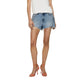 Only Light Blue Cotton Short