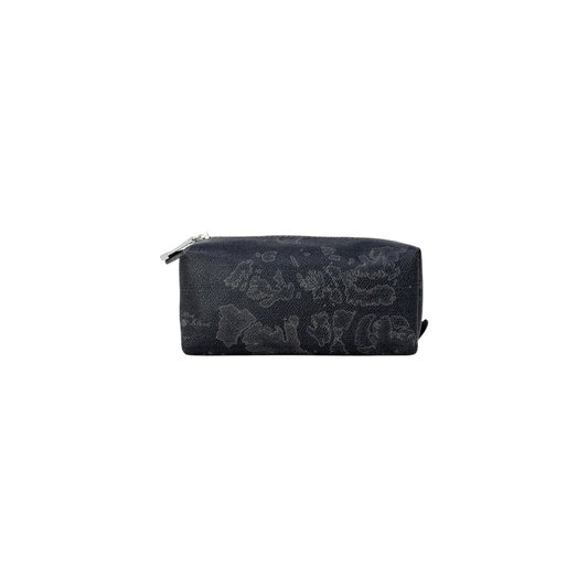 Alviero Martini Prima Classe Black Cotton Clutch Bag Womens Clutch Bag