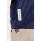 Armani Exchange Blue Polyester Jackets & Coat