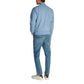 Calvin Klein Light Blue Recycled Polyester Jackets & Coat
