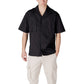 Antony Morato Black Lyocell Shortsleeve Shirt