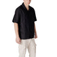 Antony Morato Black Lyocell Shortsleeve Shirt