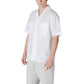 Antony Morato White Lyocell Shortsleeve Shirt