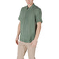 Antony Morato Green Lyocell Shortsleeve Shirt
