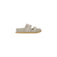 Liu Jo Gray Leather Sandal