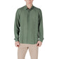 Antony Morato Green Lyocell Shirt