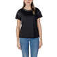 Liu Jo Black Cotton T-Shirt