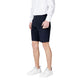 Armani Exchange Blue Polyamide Bermuda Shorts Mens Shorts