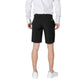 Armani Exchange Black Polyamide Bermuda Shorts Mens Shorts