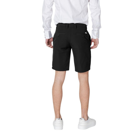 Armani Exchange Black Polyamide Bermuda Shorts Mens Shorts