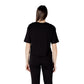 Armani Exchange Black Cotton T-Shirt
