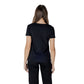Armani Exchange Black Cotton Long Sleeve T-Shirt