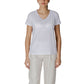 Armani Exchange White Cotton T-Shirt
