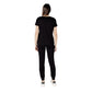 Armani Exchange Black Cotton T-Shirt