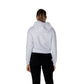 Armani Exchange White Cotton Hoodie