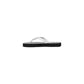 Armani Exchange Black And White Rubber Flip-Flop Sandal
