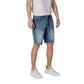 Armani Exchange Blue Polyester Bermuda Shorts Mens Shorts