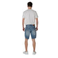 Armani Exchange Blue Polyester Bermuda Shorts Mens Shorts