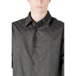 Armani Exchange Black Cotton Dress Shirt