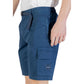 Hugo Boss Blue Cotton Bermuda Shorts Mens Shorts