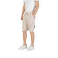 Hugo Boss Beige Polyester Bermuda Shorts Mens Shorts