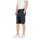 Hugo Boss Blue Polyester Bermuda Shorts Mens Shorts