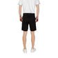 Hugo Boss Black Cotton Bermuda Shorts Mens Shorts