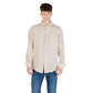 Hugo Boss Beige Linen Shirt