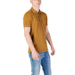 Replay Bronze Cotton Polo Shirt