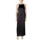 Only Black Recycled Polyester Long